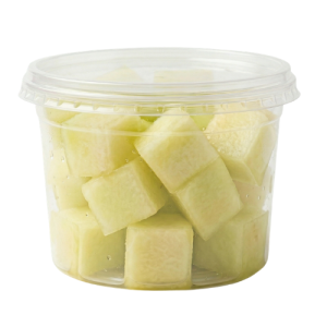 Melão em Pedaços no Pote 1 Litro – Hortifruti do Rei