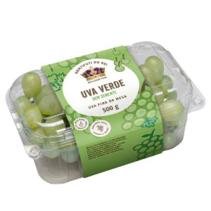 Uva Verde Sem Semente 500g – Hortifruti do Rei